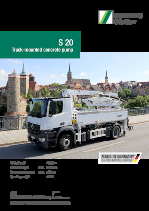 Автобетононасоси SCHWING-Stetter S 20