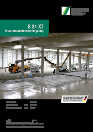 Автобетононасоси SCHWING-Stetter S 31 XT