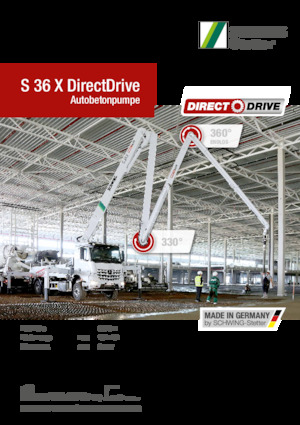 Автобетононасоси SCHWING-Stetter S 36 X DirectDrive