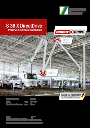 Автобетононасоси SCHWING-Stetter S 36 X DirectDrive