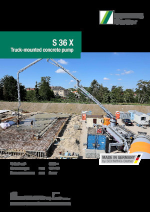 Автобетононасоси SCHWING-Stetter S 36 X