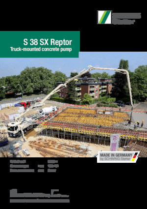 Автобетононасоси SCHWING-Stetter S 38 SX Reptor