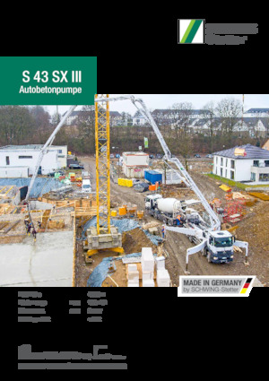 Автобетононасоси SCHWING-Stetter S 43 SX III