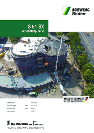 Автобетононасоси SCHWING-Stetter S 51 SX