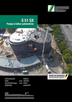 Автобетононасоси SCHWING-Stetter S 51 SX