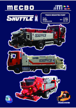Автобетононасоси Mecbo Shuttle P4.40