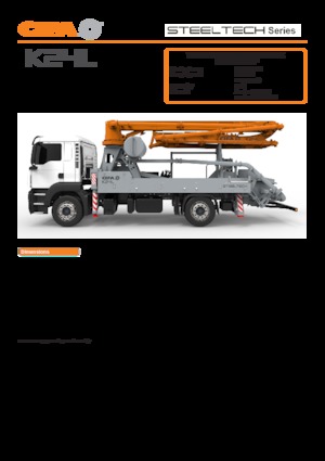Автобетононасоси CIFA K24L
