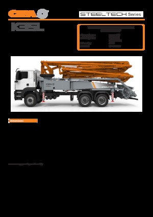 Автобетононасоси CIFA K35L