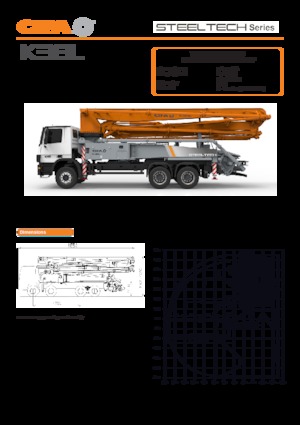 Автобетононасоси CIFA K38L