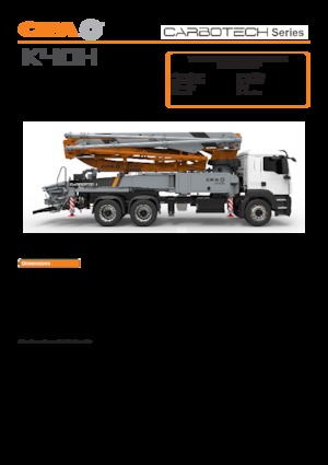 Автобетононасоси CIFA K40H