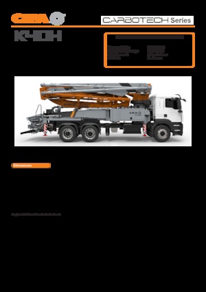 Автобетононасоси CIFA K40H