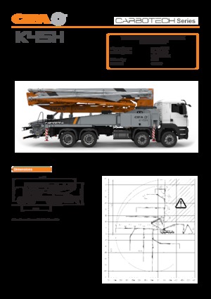 Автобетононасоси CIFA K45H