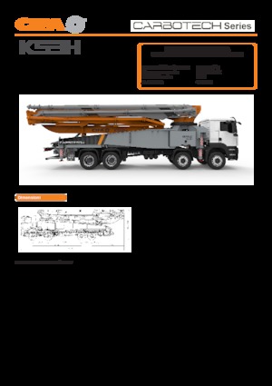 Автобетононасоси CIFA K53H