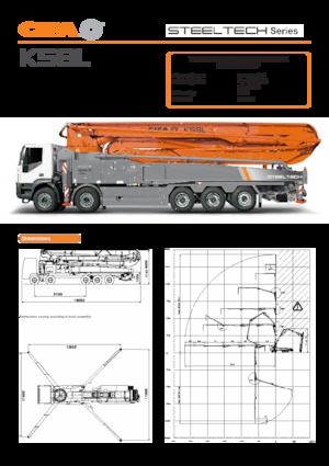 Автобетононасоси CIFA K58L