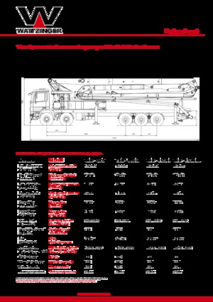Автобетононасоси Waitzinger THP 125