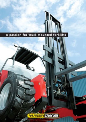 Дизельні вилкові навантажувачі Palfinger Crayler BM 154