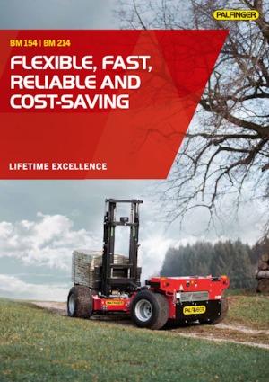 Дизельні вилкові навантажувачі Palfinger Crayler BM 154