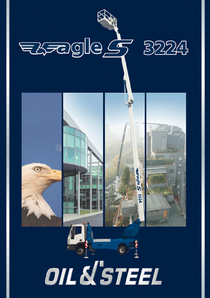 Причіпні підйомники з шарнірною стрілою Oil & Steel Eagle S 3224