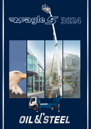 Причіпні підйомники з шарнірною стрілою Oil & Steel Eagle S 3824