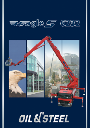 Причіпні підйомники з шарнірною стрілою Oil & Steel Eagle S 6232