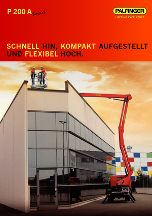 Причіпні підйомники з шарнірною стрілою Palfinger P 200 A