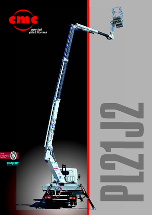 Причіпні підйомники з шарнірною стрілою CMC PL 21 J 2