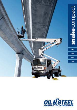 Причіпні підйомники з шарнірною стрілою Oil & Steel Snake 2010 Compact RE