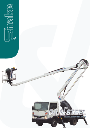 Причіпні підйомники з шарнірною стрілою Oil & Steel Snake 2112 smart