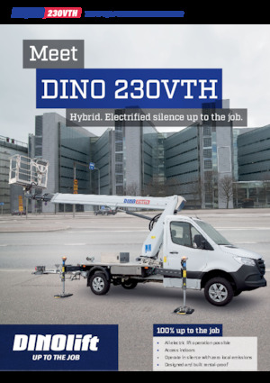 Автовишки з телескопічною стрілою Dino Lift Dino 230VTH