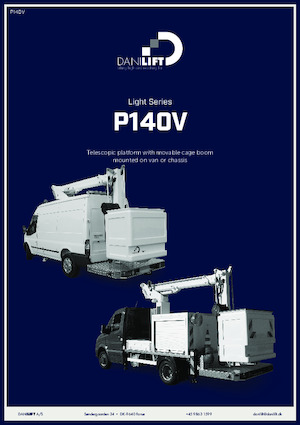 Автовишки з телескопічною стрілою Danilift P140V