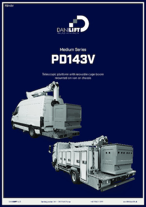 Автовишки з телескопічною стрілою Danilift PD143V