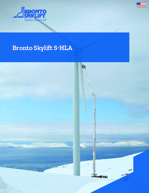 Автовишки з телескопічною стрілою Bronto Skylift S341HLA