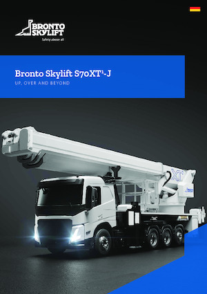 Автовишки з телескопічною стрілою Bronto Skylift S70XT-J