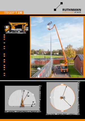 Автовишки з телескопічною стрілою Ruthmann STEIGER T 230 XS