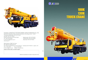 крани, змонтовані на вантажному автомобілі - телескопічні XCMG QY130K