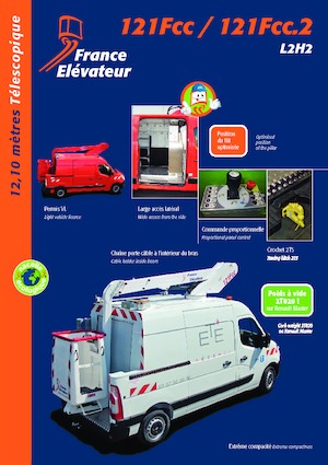 Автовишки з телескопічною стрілою France Elévateur 121 FCC