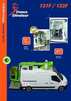 Автовишки з телескопічною стрілою France Elévateur 122 F