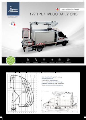 Автовишки з телескопічною стрілою France Elévateur 172 TPL CNG