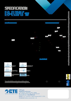 Автовишки з телескопічною стрілою CTE B-Lift 17