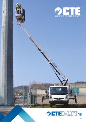Автовишки з телескопічною стрілою CTE B-Lift 18