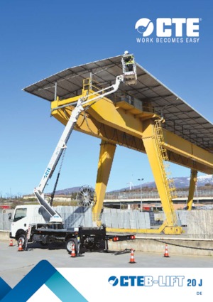 Автовишки з телескопічною стрілою CTE B-Lift 20 J