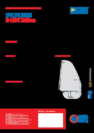 Автовишки з телескопічною стрілою CTE B-Lift 260