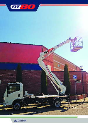 Автовишки з телескопічною стрілою CELA DT80