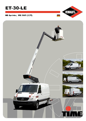 Автовишки з телескопічною стрілою Versalift ET-30-LE