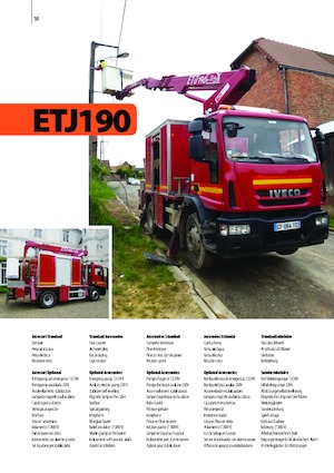 Автовишки з телескопічною стрілою Easy Lift ETJ190 