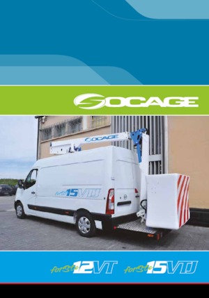 Автовишки з телескопічною стрілою Socage forSte 12 VT