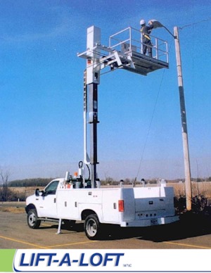 Автовишки з телескопічною стрілою Lift-A-Loft IM24 - SPL