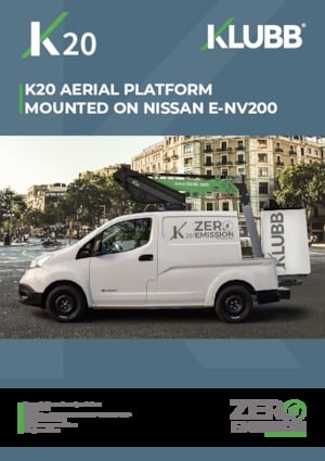 Автовишки з телескопічною стрілою Klubb K20