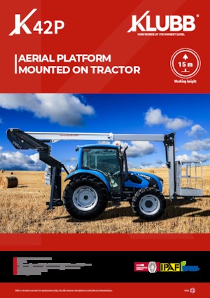 Автовишки з телескопічною стрілою Klubb K42p 