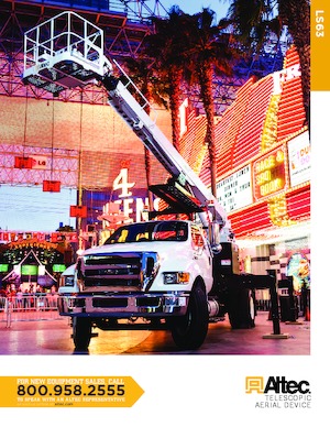 Автовишки з телескопічною стрілою Altec LS63